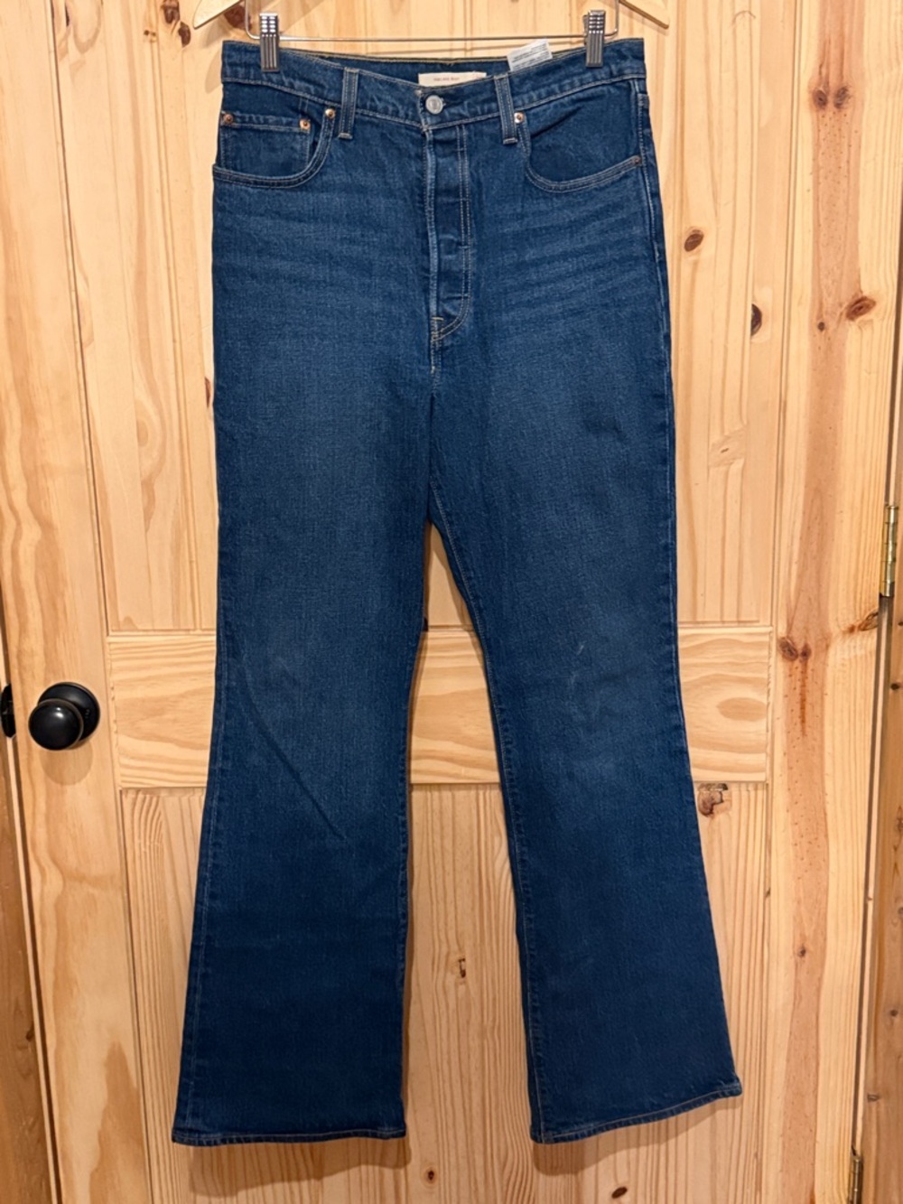 Levi’s ribcage boot High-Rise Women's Dark Blue Flare Jeans